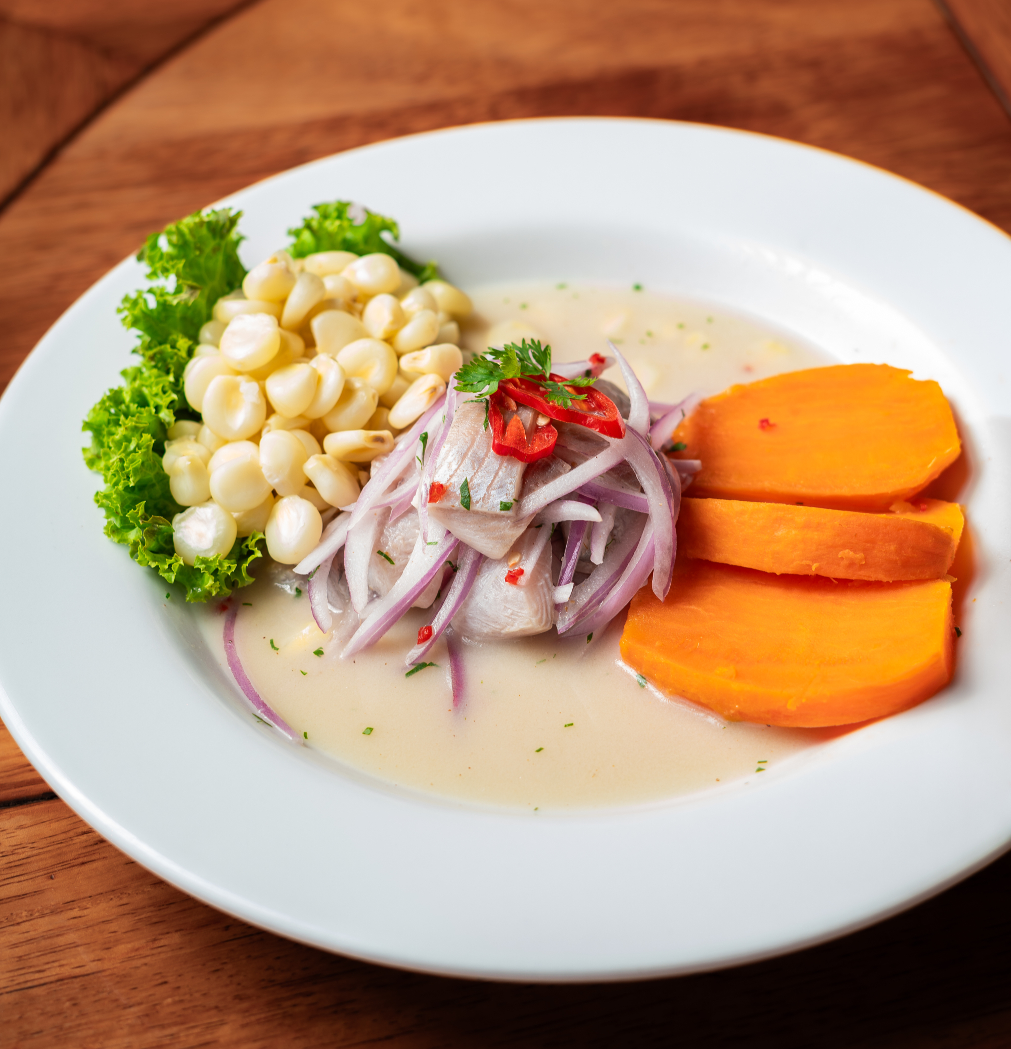 Plato de la carta de Kay Pacha Anta